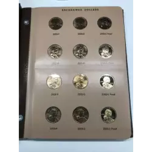 Sacagawea 2000-2008 - Brass Dollar (3)