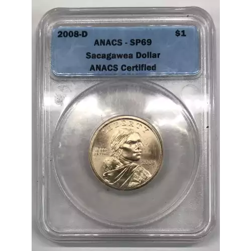 Sacagawea 2000-2008 - Brass Dollar