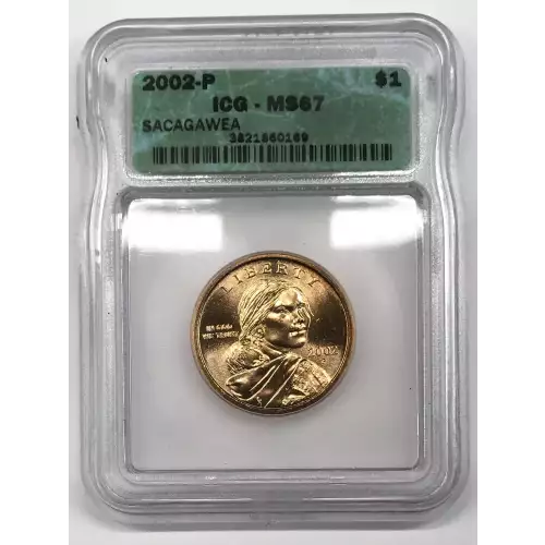 Sacagawea 2000-2008 - Brass Dollar