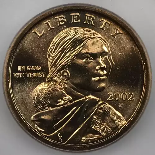 Sacagawea 2000-2008 - Brass Dollar (2)