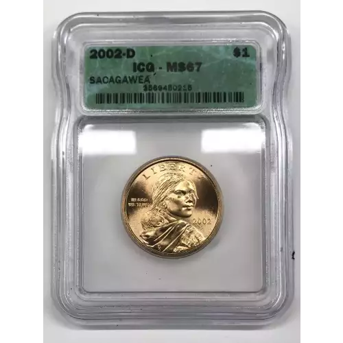 Sacagawea 2000-2008 - Brass Dollar
