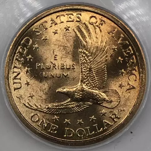 Sacagawea 2000-2008 - Brass Dollar (2)