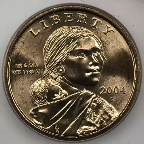 Sacagawea 2000-2008 - Brass Dollar (3)