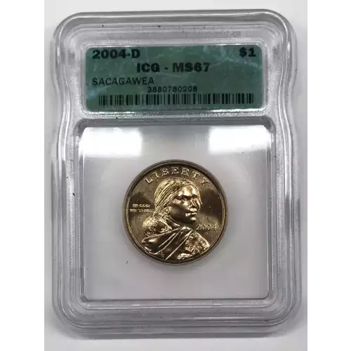 Sacagawea 2000-2008 - Brass Dollar (2)