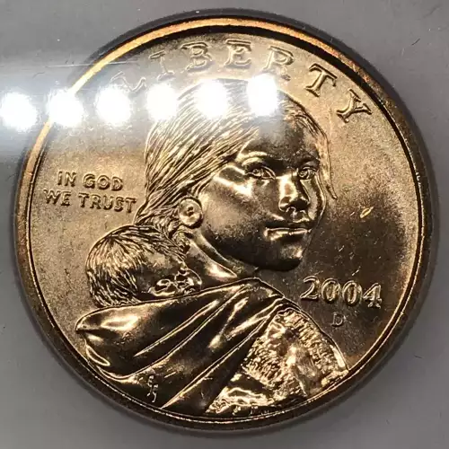 Sacagawea 2000-2008 - Brass Dollar (4)