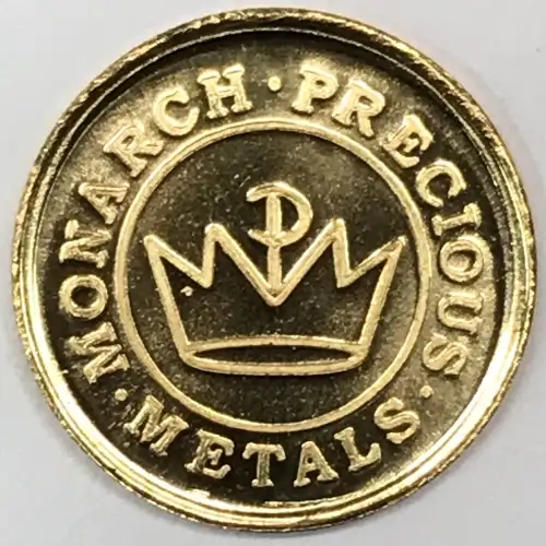 Ship at Sea 1 gram Gold Round - Monarch Precious Metals (MPM)