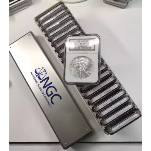 1986-2005 Silver Eagle NGC MS-69 20-Coin Set - Old Pueblo Coin