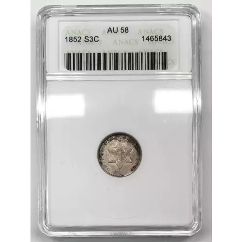Silver Three Cent Pieces Trimes-1851-1873