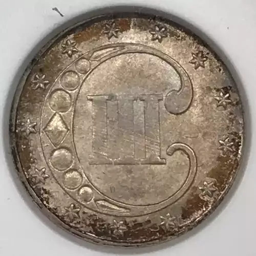 Silver Three Cent Pieces Trimes-1851-1873 (3)