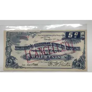 1898 5 Cents 10799