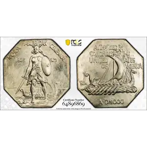 1925 AR Medal Norse American, Thick