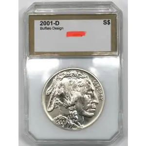 Modern Commemoratives --- American Buffalo Commemorative 2001-Silver- 1 Dollar