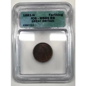 Great Britain Bronze FARTHING