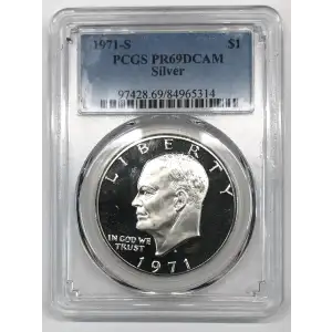 1971-S $1 Silver, DCAM (3)
