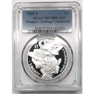 2020-P $1 Women’s Suffrage Centennial, DCAM