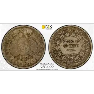 1900-PTS MM 50C Perched Condor KM-161.5  Ag