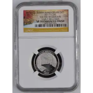 2017 OZARK RIVERWAYS EARLY RELEASES 225TH ANNIVERSARY SET ENHANCED FINISH (2)