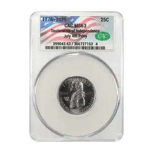 1776~2026 Declaration of Independence 25c July 4th Privy (2)