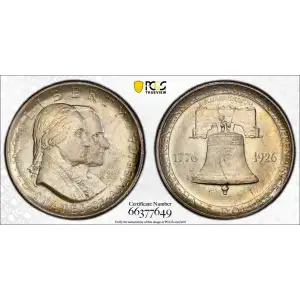1926 50C Sesquicentennial