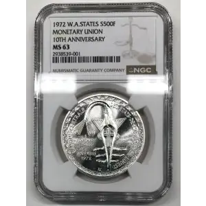 1972 MONETARY UNION 10TH ANNIVERSARY (4)