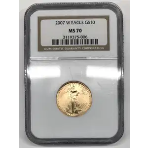 2007 W BURNISHED GOLD EAGLE (3)