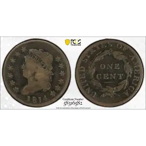 1814 1C Plain 4, BN