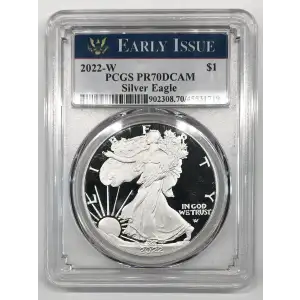2022-W $1 Silver Eagle First Strike, DCAM (2)