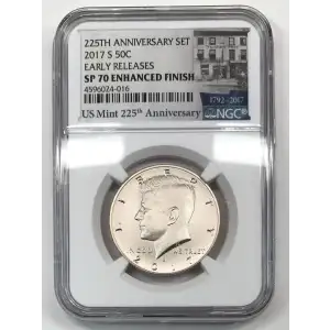 2017 EARLY RELEASES 225TH ANNIVERSARY SET ENHANCED FINISH (3)