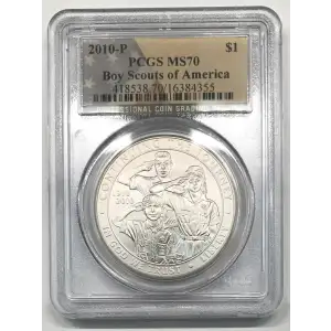 2010-P $1 Boy Scouts of America