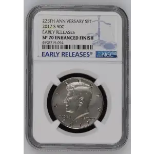 2017 EARLY RELEASES 225TH ANNIVERSARY SET ENHANCED FINISH (2)