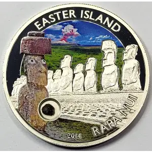 COOK ISLANDS Silver 5 DOLLARS