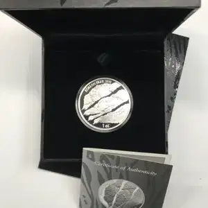 2019 1 oz Silver Round Korean Tiger KOMSCO w/ box & COA generic (3)