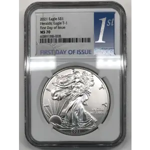 2021 Heraldic Eagle T-1 First Day of Issue (3)