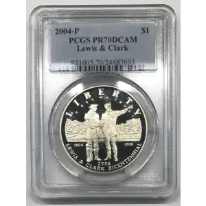2004-P $1 Lewis & Clark, DCAM