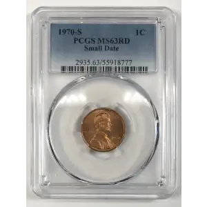 1970-S 1C Small Date, RD (2)