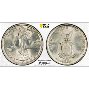 1944-D 20C KM-182  Ag