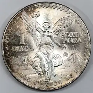 MEXICO Silver Libertad ONZA (Troy Ounce of Silver) 1982-present (generic, any KM#) (2)