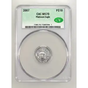 2007 Platinum Eagle P$10 (2)