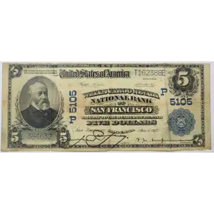 $5  Blue Seal Third Charter Period 606