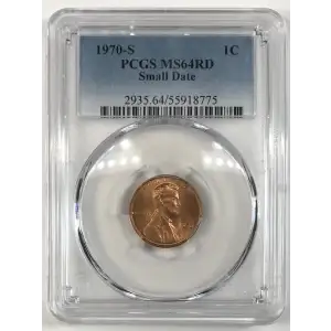 1970-S 1C Small Date, RD (4)