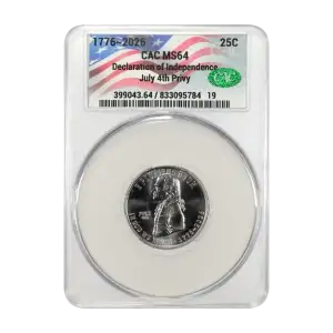 1776~2026 Declaration of Independence 25c July 4th Privy (2)