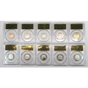 Proof and Mint Sets -Mint Sets--10 Coin Set ($2.91 FV) -- Set (Any Year)
