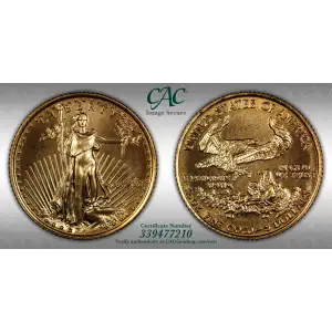 1990 Gold Eagle G$5