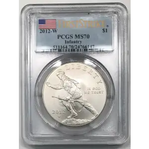 2012-W $1 Infantry First Strike