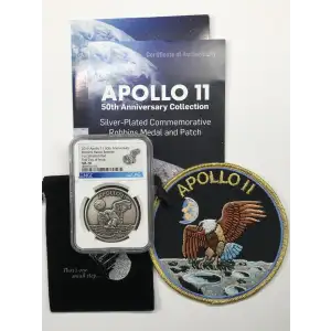 2019 1oz Apollo 11 Robbins Restrke First Day of Issue (3)