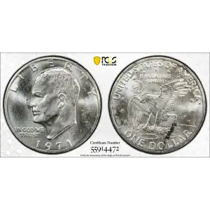 1971-S $1 Silver