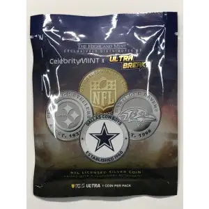2025 NFL Autograph PCGS Ultra Breaks x Celebrity Mint 1 oz Silver - Sealed Pack