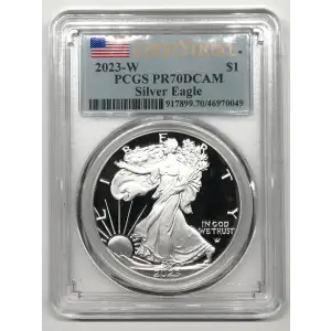 2023-W $1 Silver Eagle First Strike, DCAM