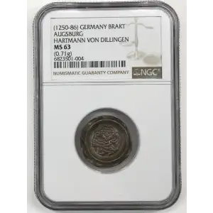 (1250-86) AUGSBURG HARTMANN VON DILLINGEN (3)