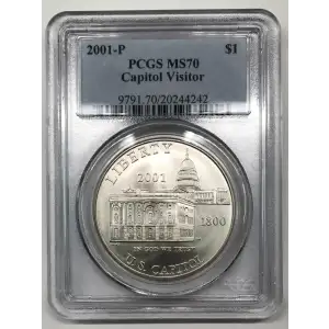 2001-P $1 Capitol Visitor